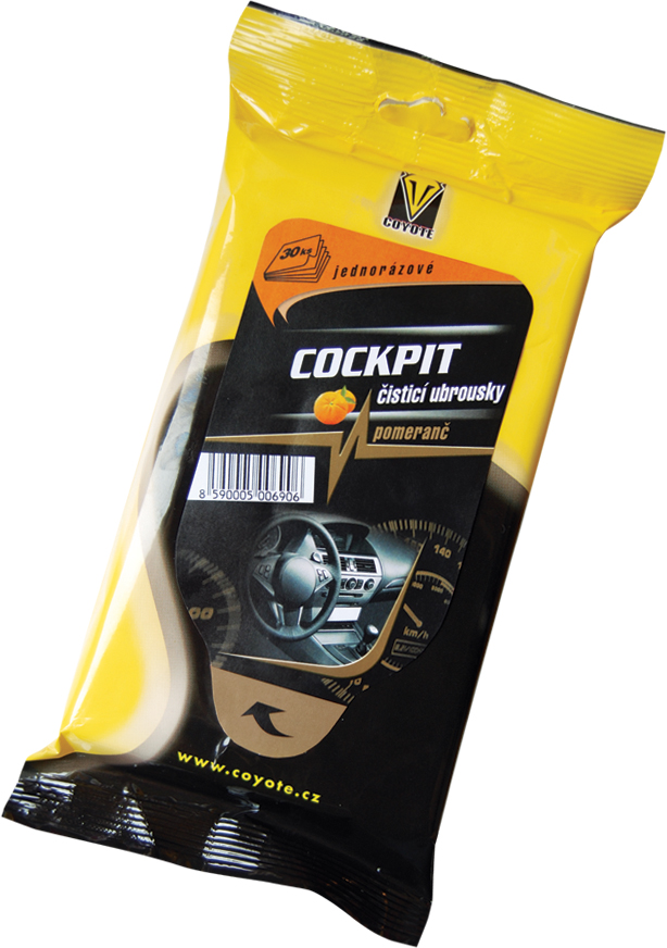 Ubrousky Cockpit Pomeranč