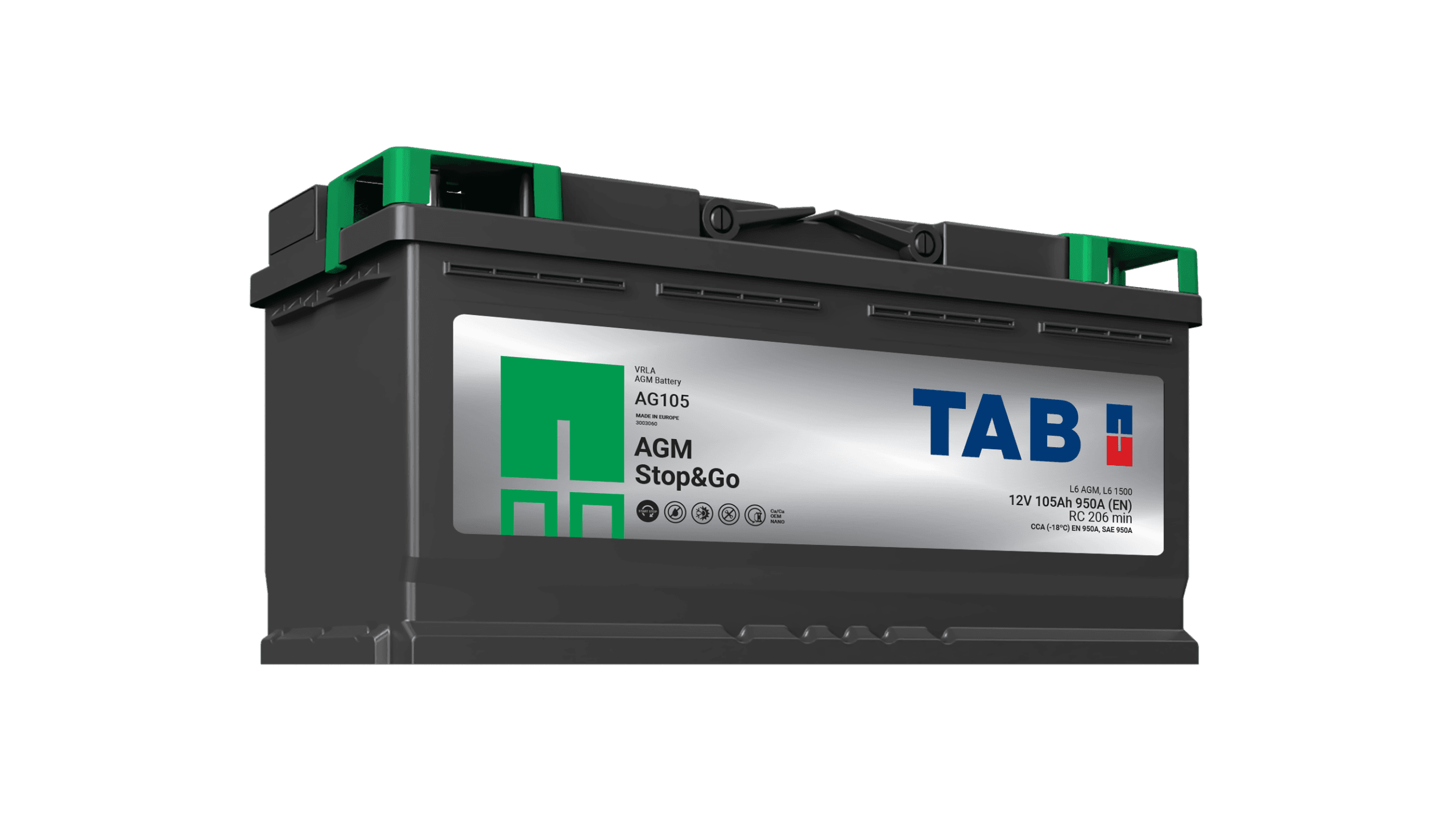 TAB AGM STOP&GO AG105 - 105Ah