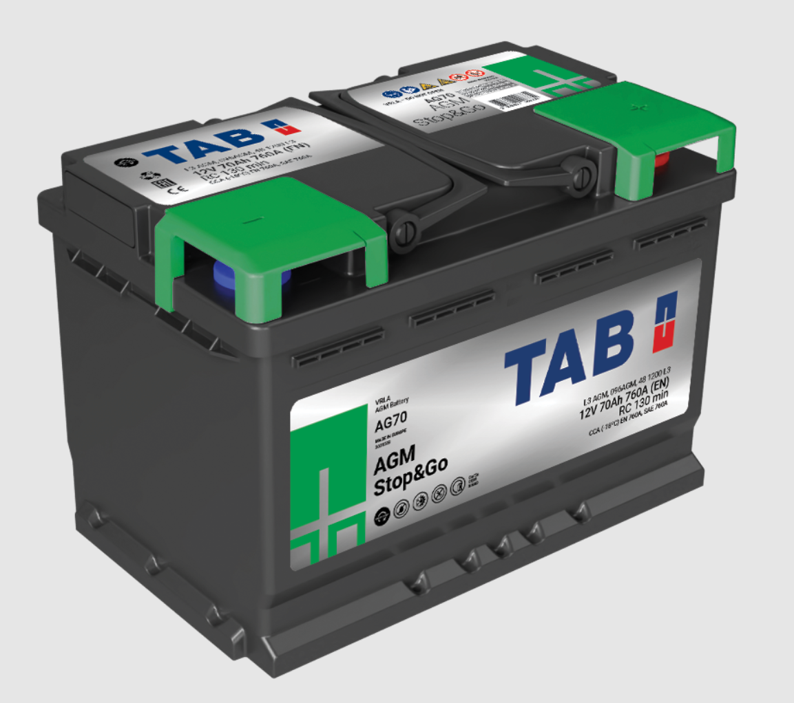 AG70 TAB AGM Stop&Go AG70 70 Ah