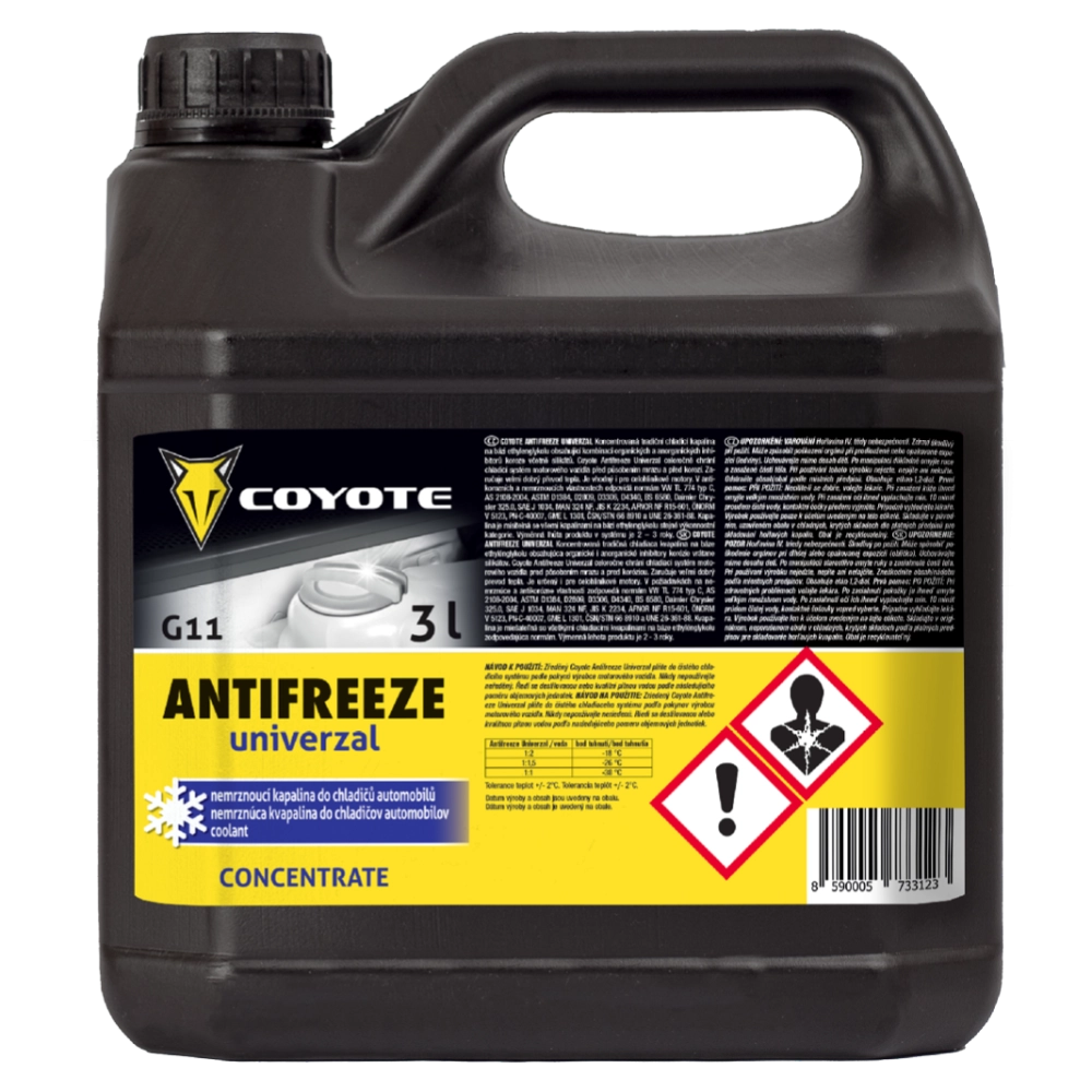 COYOTE Antifreeze G11 Univerzal 3L