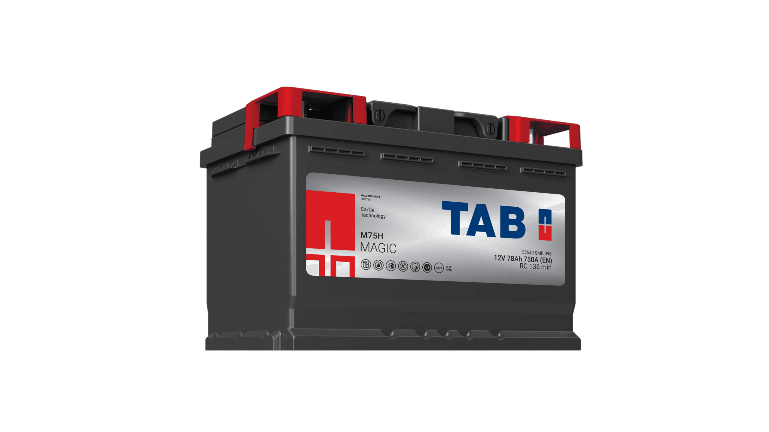 M75H TAB MAGIC M75H - 78 Ah