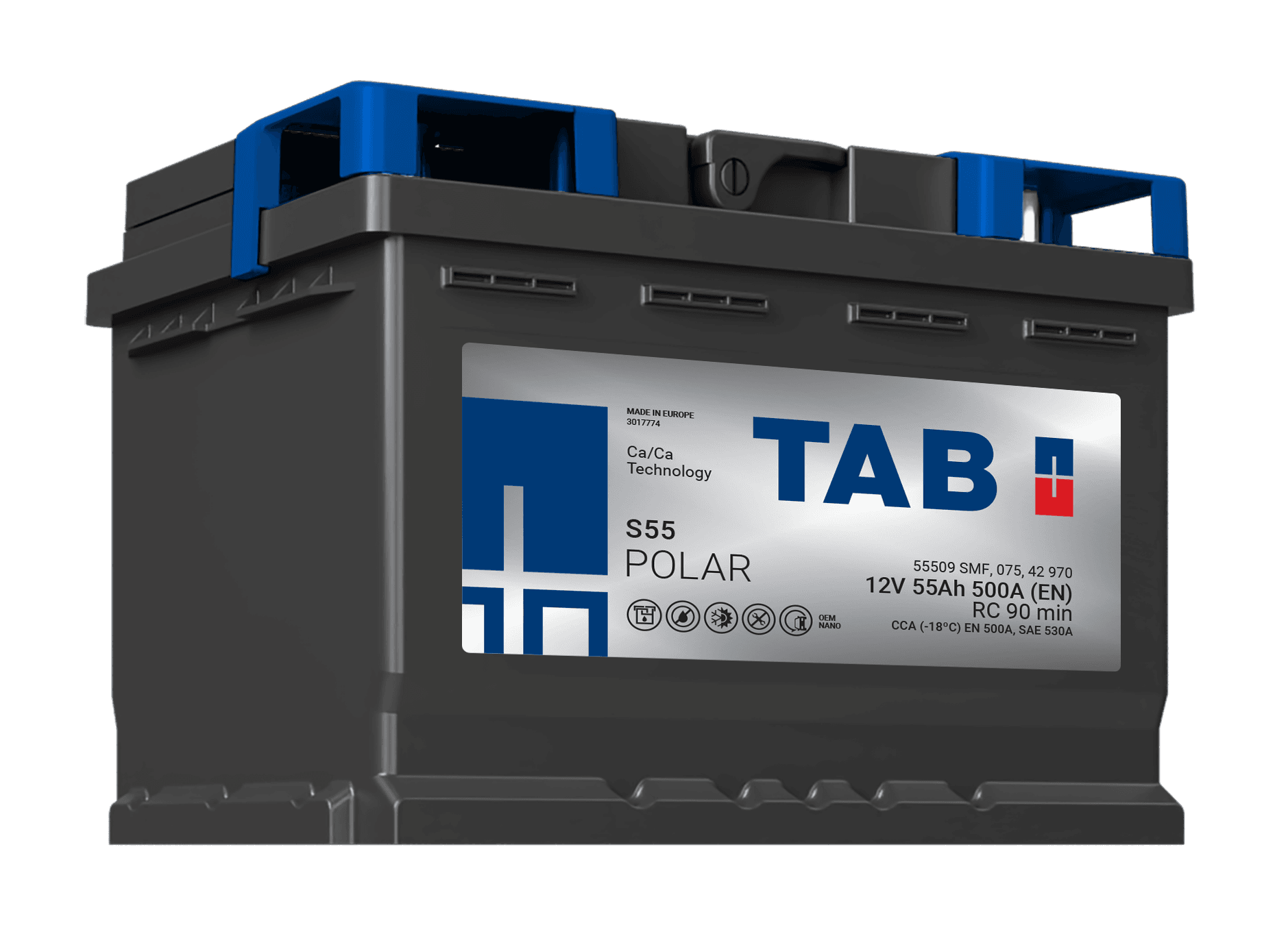 S55 TAB POLAR S55 - 55 Ah