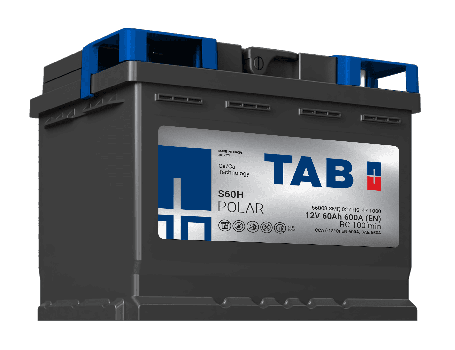 TAB POLAR S60H - 60Ah