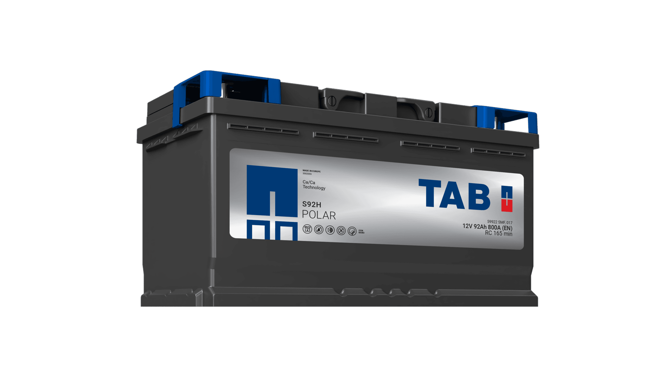 S92H TAB POLAR S92H - 92 Ah