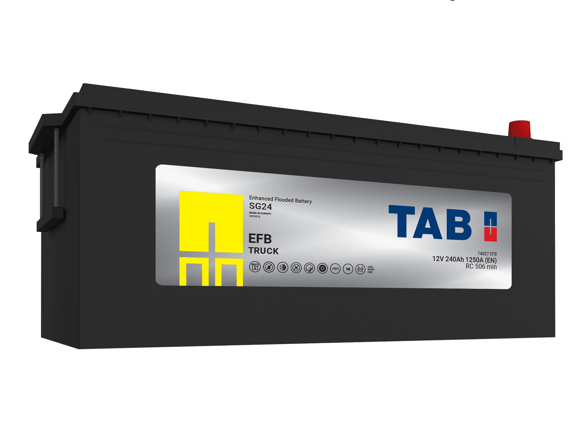 TAB EFB STOP&GO TRUCK SG24 - 240 Ah
