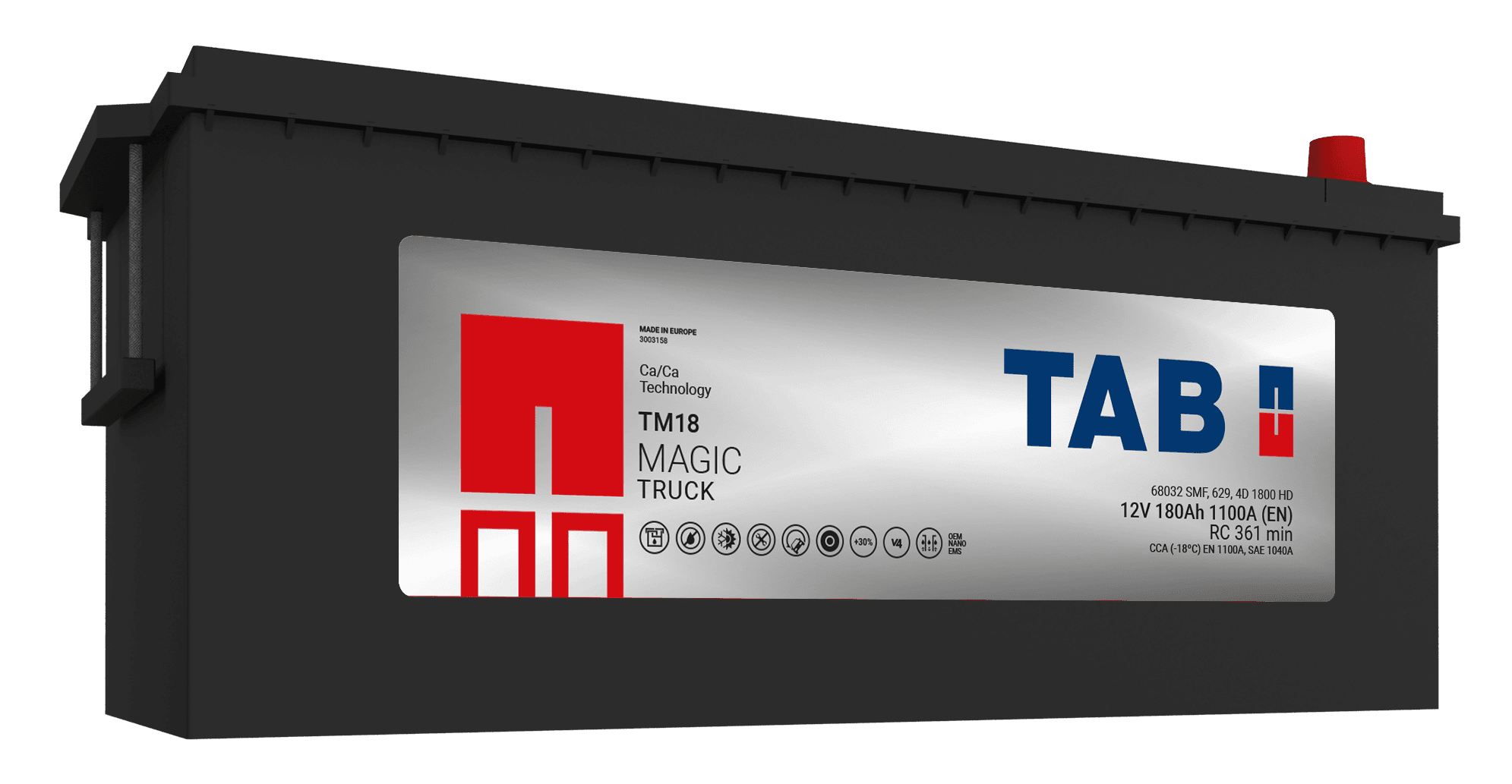 TM18 TAB MAGIC TRUCK TM18 - 180 Ah