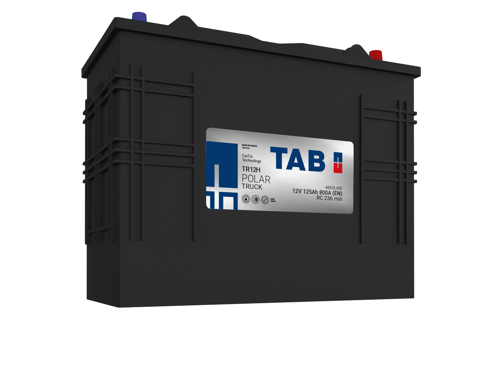 TR12H TAB POLAR TR12H - 125 Ah