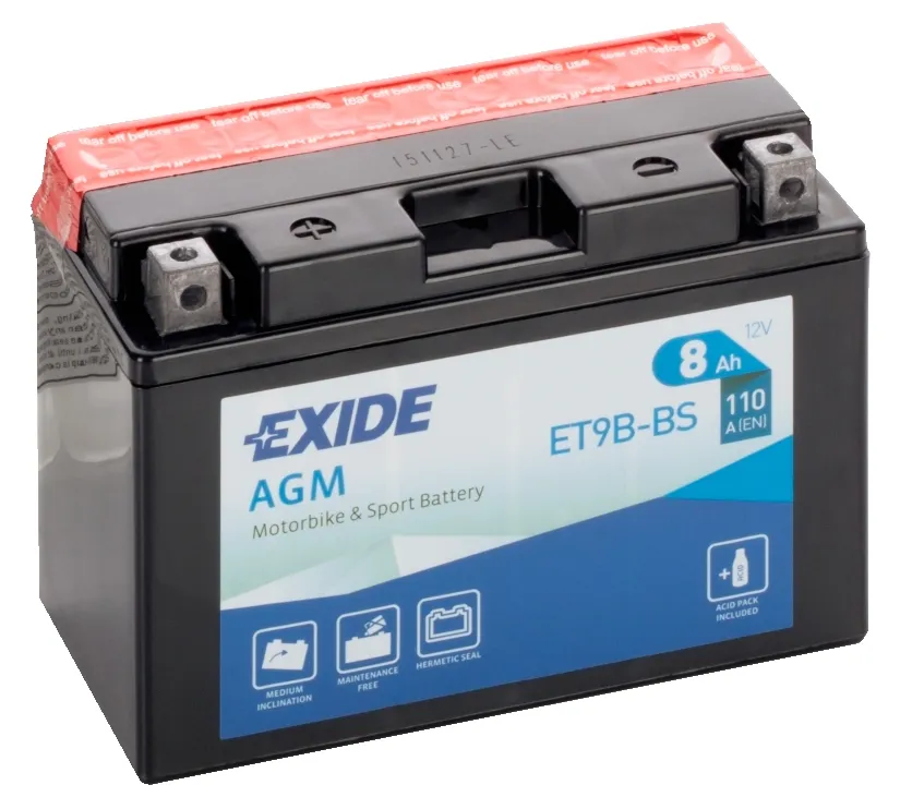 EXIDE ET9B-BS