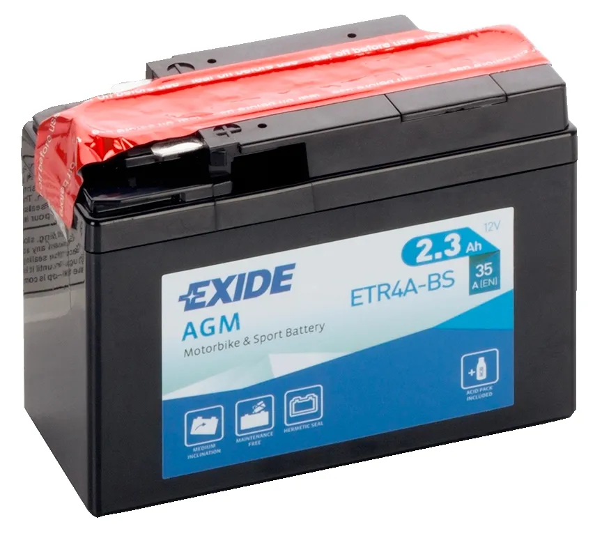 exide-etr4a-bs-no-acidpack EXIDE ETR4A-BS