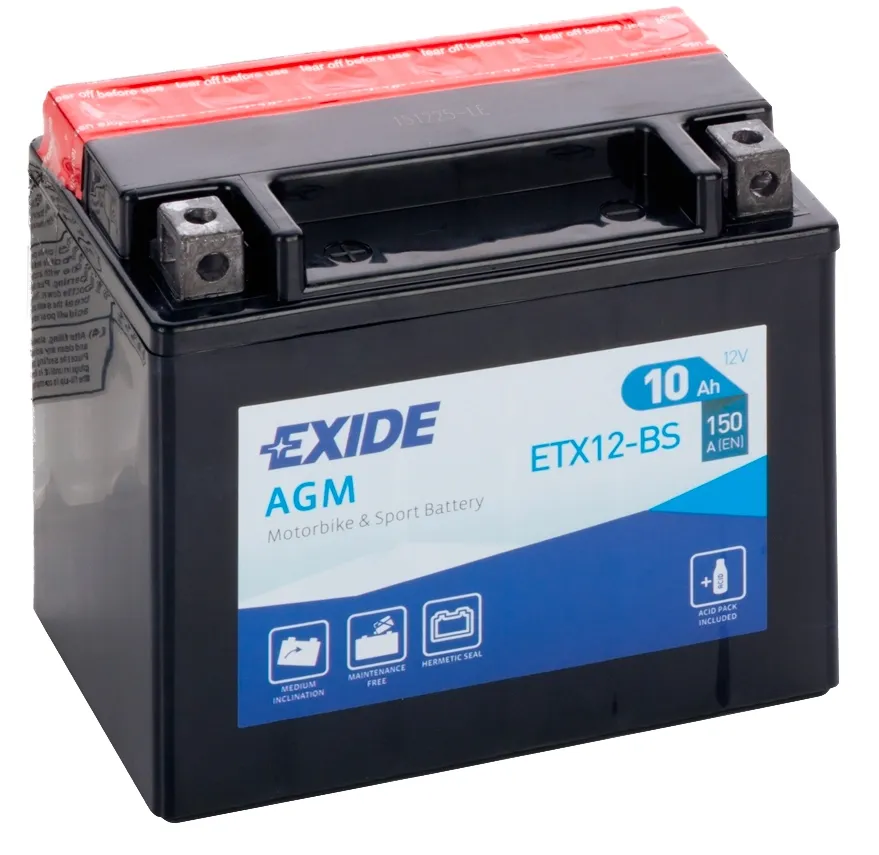 EXIDE ETX12-BS