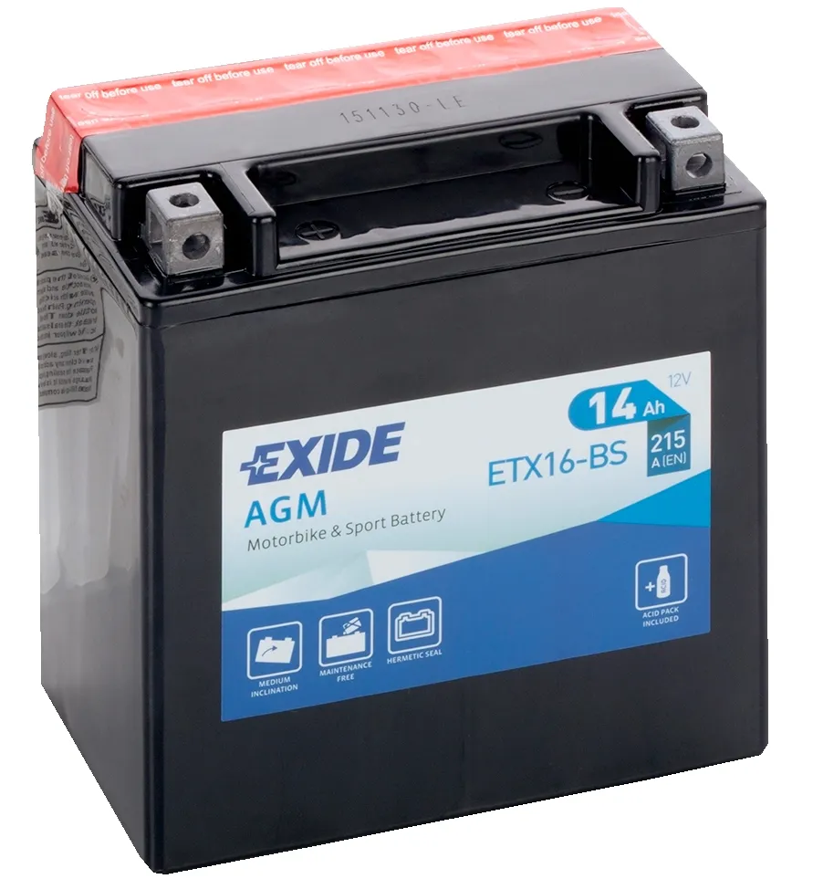 EXIDE ETX16-BS