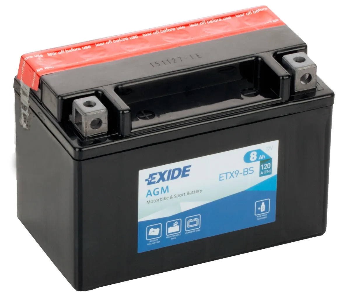 EXIDE ETX9-BS