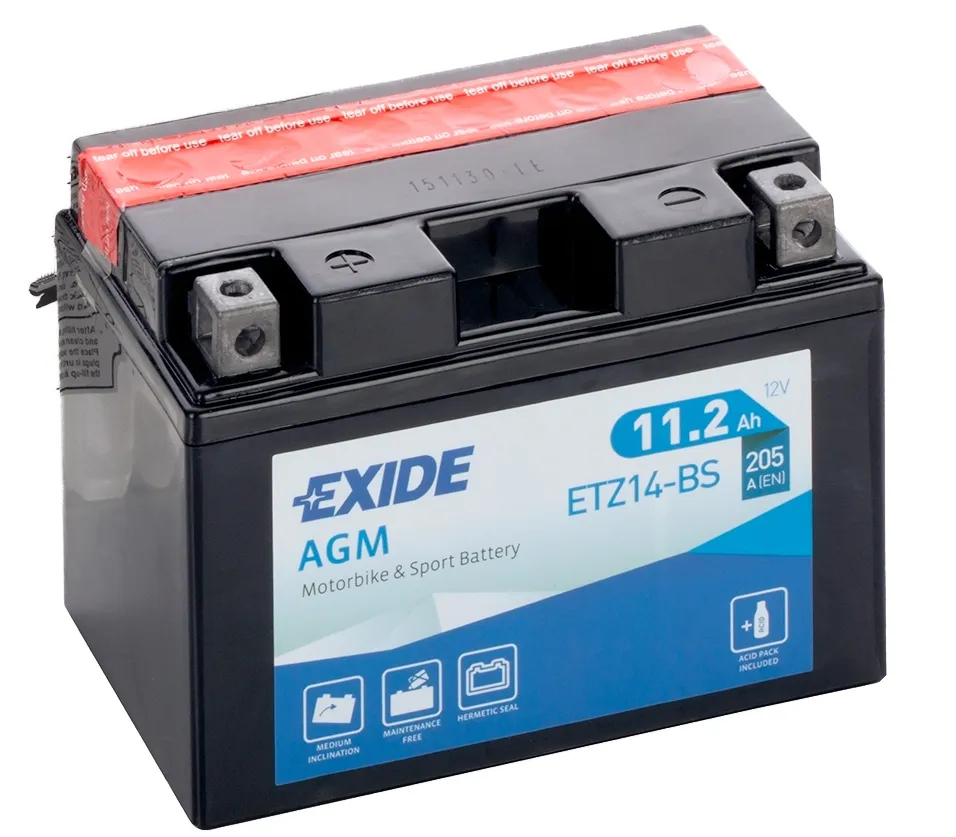 exide-etz14s-no-acidpack EXIDE ETZ14-BS
