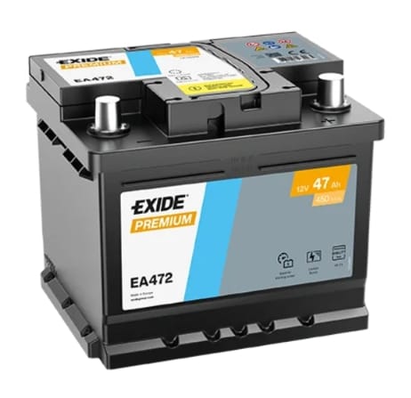 EXIDE Premium EA472, 12V/47Ah