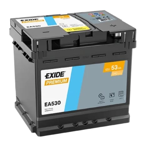 EA530 EXIDE Premium EA530, 12V/53Ah