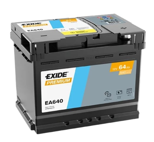 EXIDE Premium EA640, 12V/64Ah