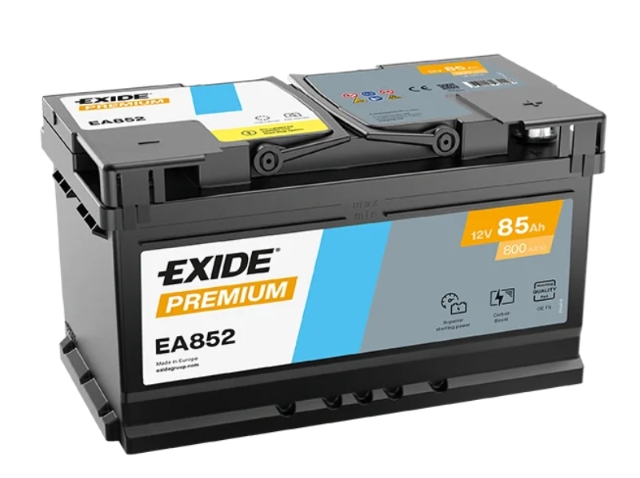 EXIDE Premium EA852, 12V/85Ah