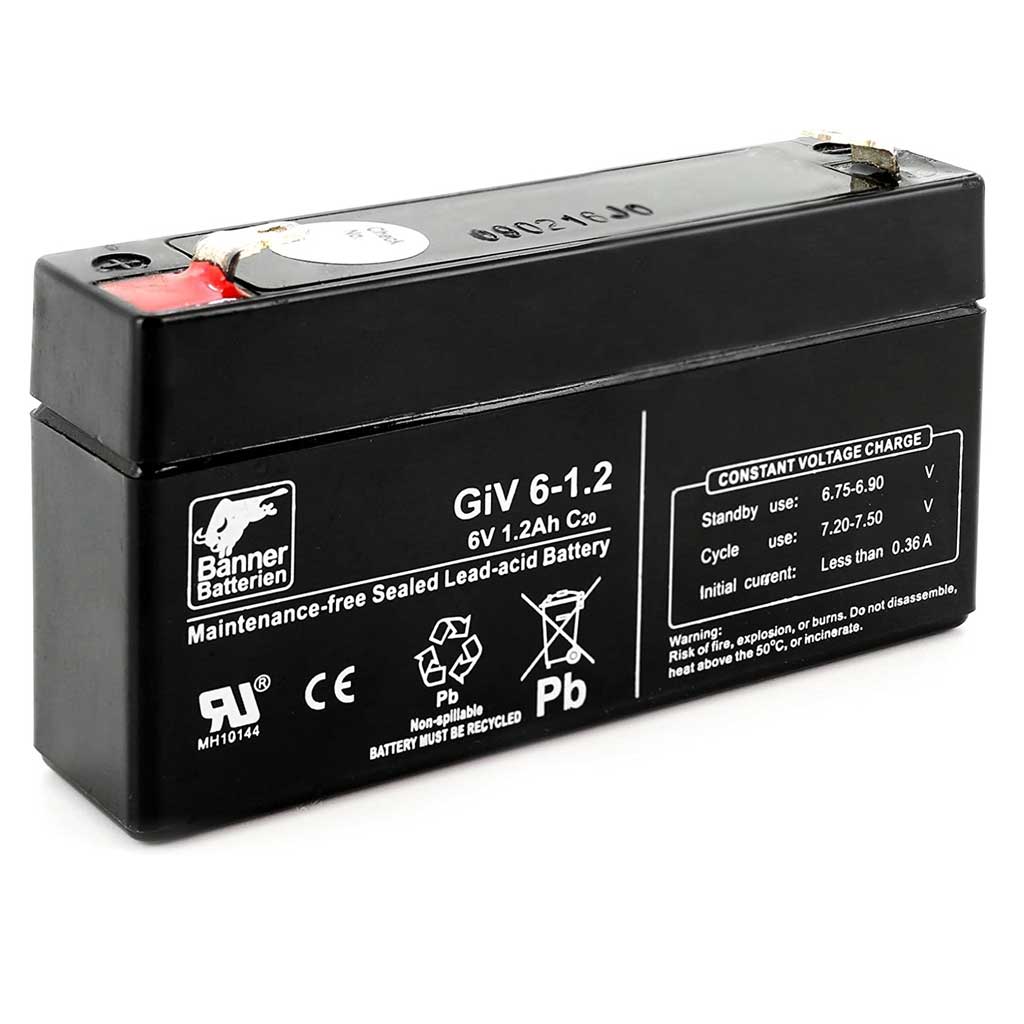 042600010605-BAN Baterie Banner Stand by Bull Bloc GiV 06-1.2, 1.2Ah, 6V