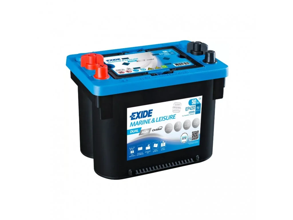 15416_87691-1-baterie-exide-dual-agm-50ah-12v-ep450-ep-450 Exide Dual AGM 50Ah, 12V EP450