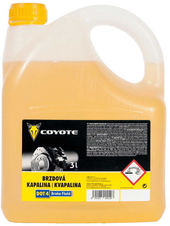 Coyote Brzdová kapalina DOT 4, 3L
