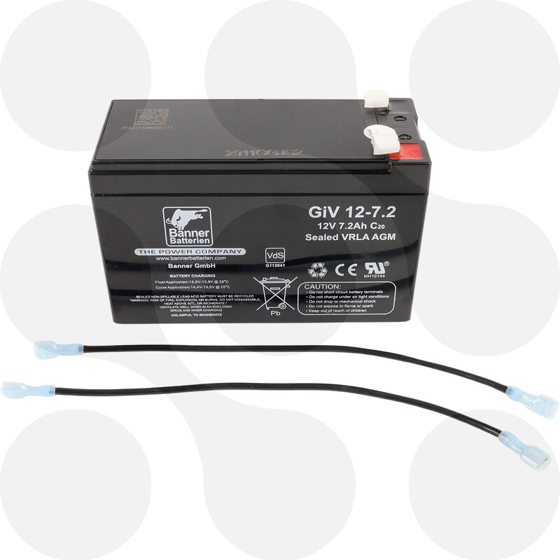 Baterie Banner Stand by Bull Bloc GiV 12-7.2, 7.2Ah, 12V