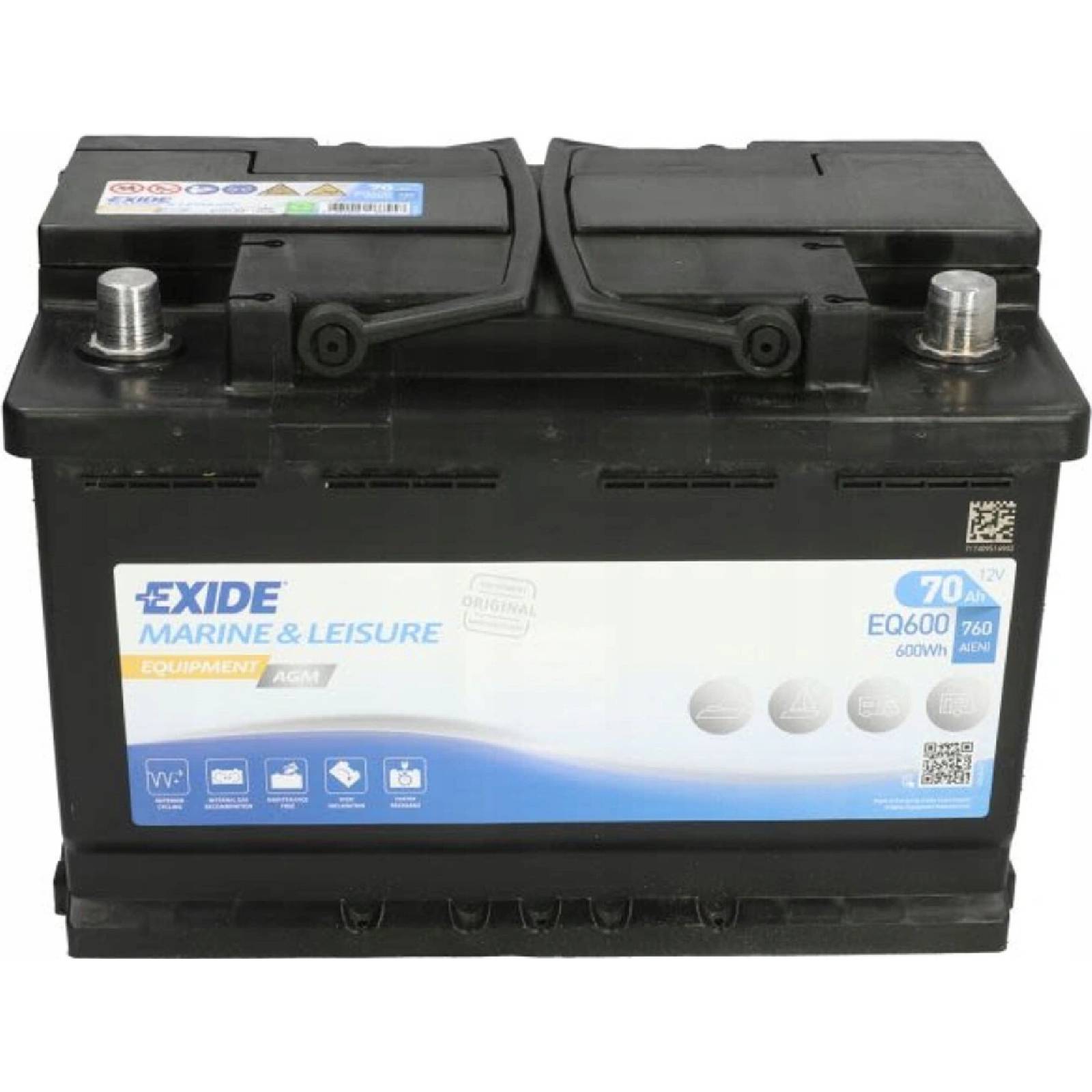 cb2106e3-2ca1-4942-b682-d13bd8f40c3c Baterie EXIDE EQUIPMENT AGM 70Ah, 12V, EQ600